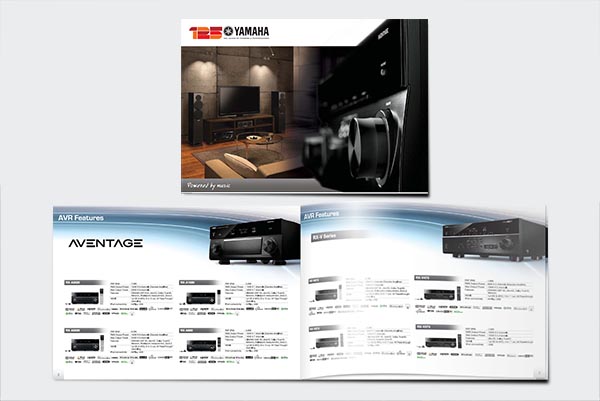 Professional Audio System Catalog Design for Yamaha Malaysia