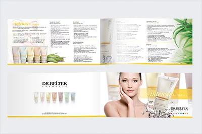 Skincare Lookbook Brochure Design for JNL United