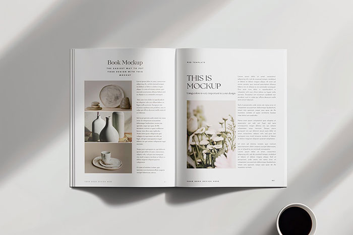 Catalog mockup