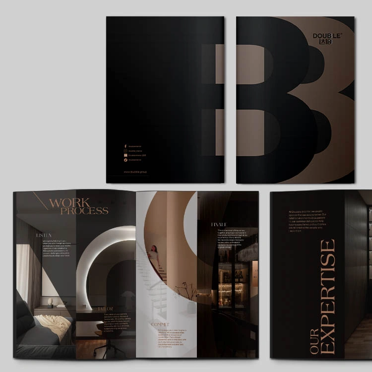 Doubble Company Profile Design by Henz Studio