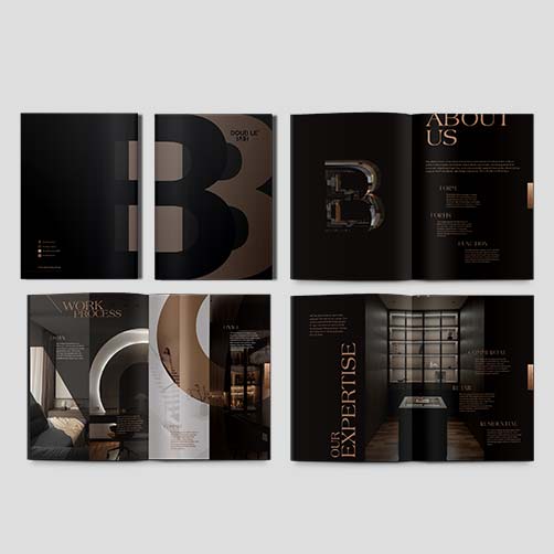 Doubble Company Profile Design by Henz Studio