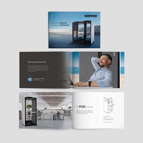 Print Catalog Design for WinPod - Henz Studio